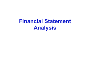 Financial Statement Analysis PPT