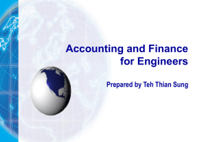 Accounting and Finance for Engineers-2009