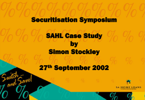 September 2002 – Securitisation Symposium