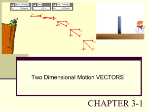 3-1 Describing Motion
