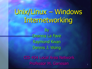 Linux - Windows Inte..