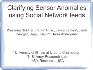 PPT - Prasanna Giridhar - University of Illinois at Urbana