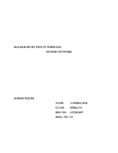 Hacker Detection In Wireless - Little India Public School Little India