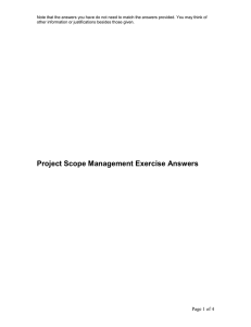 99-Scope Management Exercise Answers