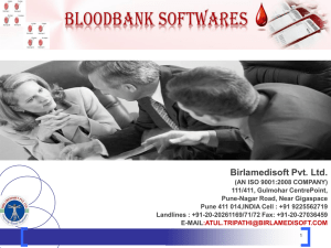 Blood bank 2006