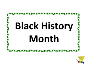 Black History Month - LGBT Youth North West