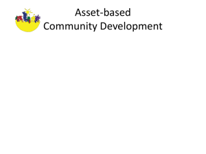 Asset Based Community Development PowerPoint