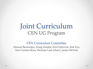 CE UG Program College of Engineering