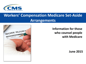 Workers Compensation Medicare Set