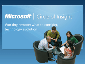 Working remote: what to consider, technology evolution