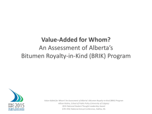 Value-Added for Whom?