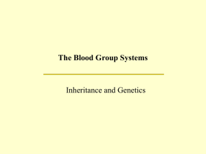 Blood group A