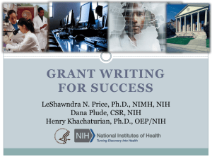 Grant Writing for Success