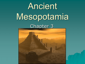 Ancient Mesopotamia - Riverside Local Schools