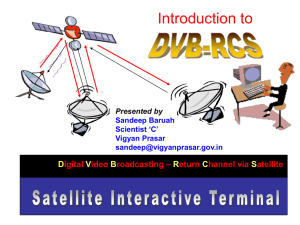DVB-RCS Digital Video Broadcasting