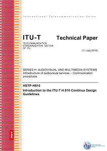 ITU-T HSTP-H810