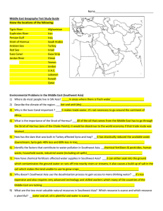 UNIT-1A-Middle-East-Geography-and-Environmental-Issues