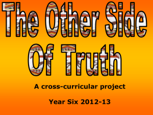 Year 6 Topic work PPT File - London Fields Primary School