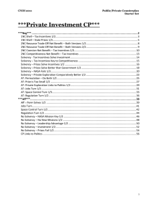 Private Investment CP - CNDI - 2011