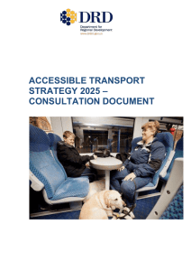 Accessible Transport Strategy 2025 Consultation Easyread version