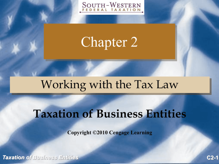 C21 Taxation of Business Entities
