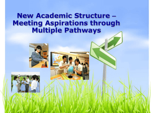 New Academic Structure
