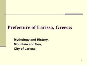 Prefecture of Larissa, Greece