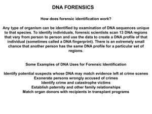 5.1 DNA FORENSICS - e