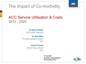 Impact of health comorbidities on ACC costs (PPT 1.5