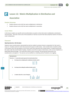 Precalculus Module 2, Topic B, Lesson 12: Teacher