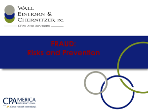 Risks and Prevention