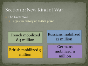 World War I & the Russian Revolution