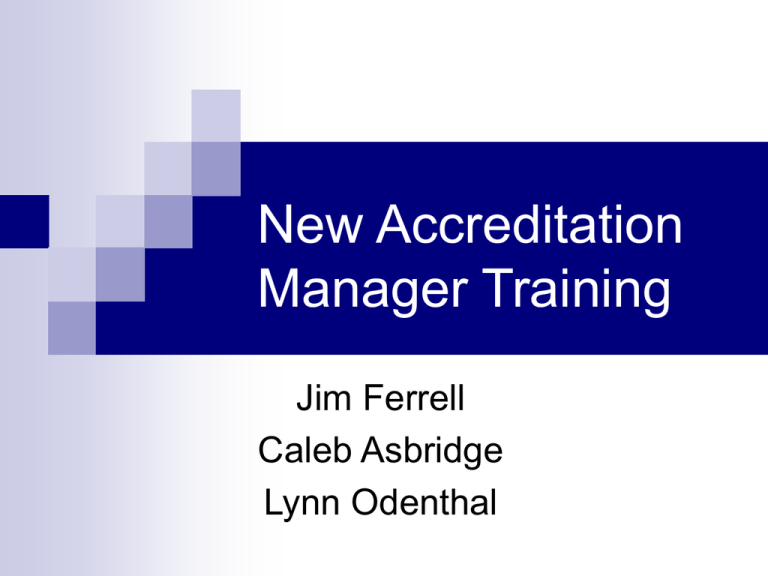 new-accreditation-manager-training