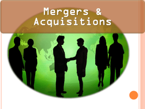 mergersandacquisitions ppt