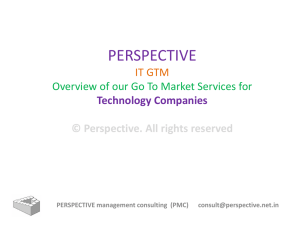 Perspective GTM Services Overview