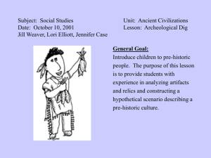 Subject: Social Studies Unit: Ancient Civilizations Date: October 10