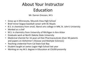 About You Instructor