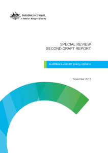 Key dates for the Special Review