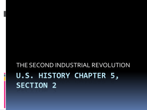 U.S. History Chapter 5, Section 2