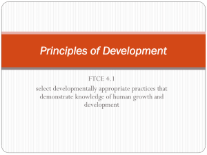 what is known about child development and learning