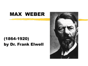 max weber - faculty.rsu.edu
