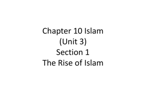 Chapter 10 ppt Islam