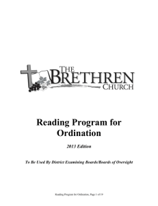 Introduction to Reading Program 2012 Edition
