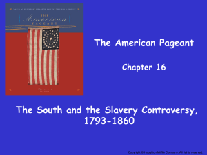 The American Pageant Chapter 16