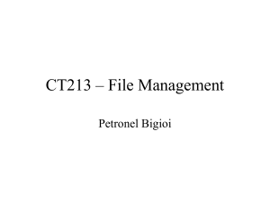 CT213 – File Management