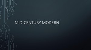 Mid-century modern