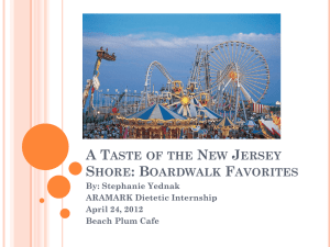 A Taste of the New Jersey Shore: Boardwalk Favorites