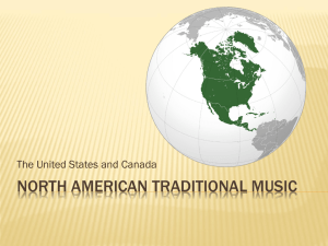 North American Traditional Music