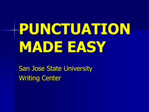 Compare these sentences - San Jose State University
