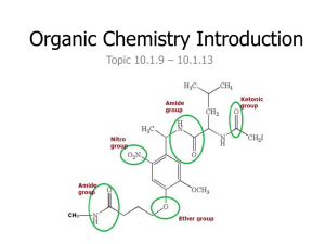 Organic Chemistry: Introduction